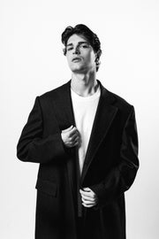 Oversized Coat in Virgin Wool and Cashmere