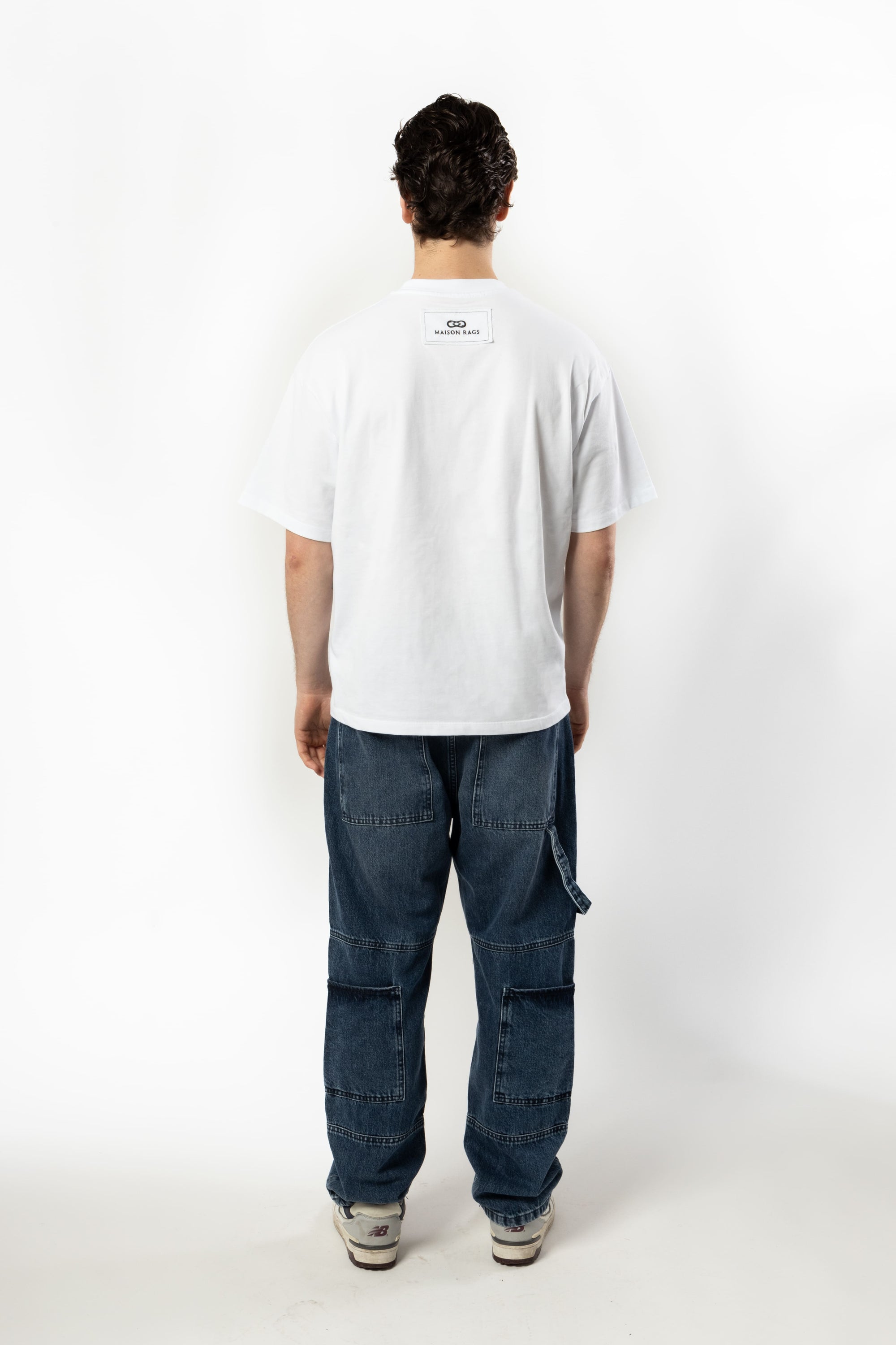 Jeans Baggy stone washed