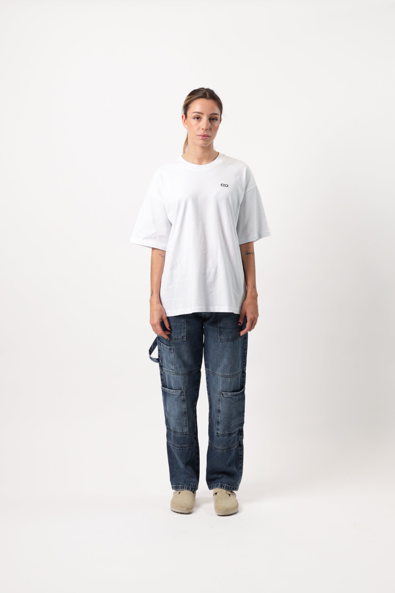 Jeans Baggy stone washed