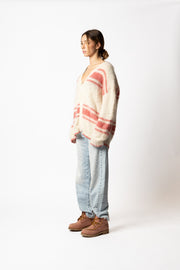 Cardigan in Mohair e Seta