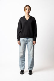 Merino Wool Cropped Sweater