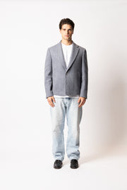 Alpaca and Wool Cropped Coat