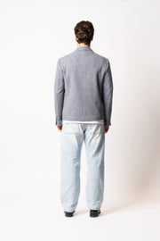 Alpaca and Wool Cropped Coat
