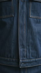 Cropped Jacket Raw Denim Selvedge - PREORDER