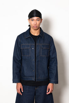 Cropped Jacket Raw Denim Selvedge - PREORDER