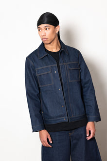 Cropped Jacket Raw Denim Selvedge - PREORDER