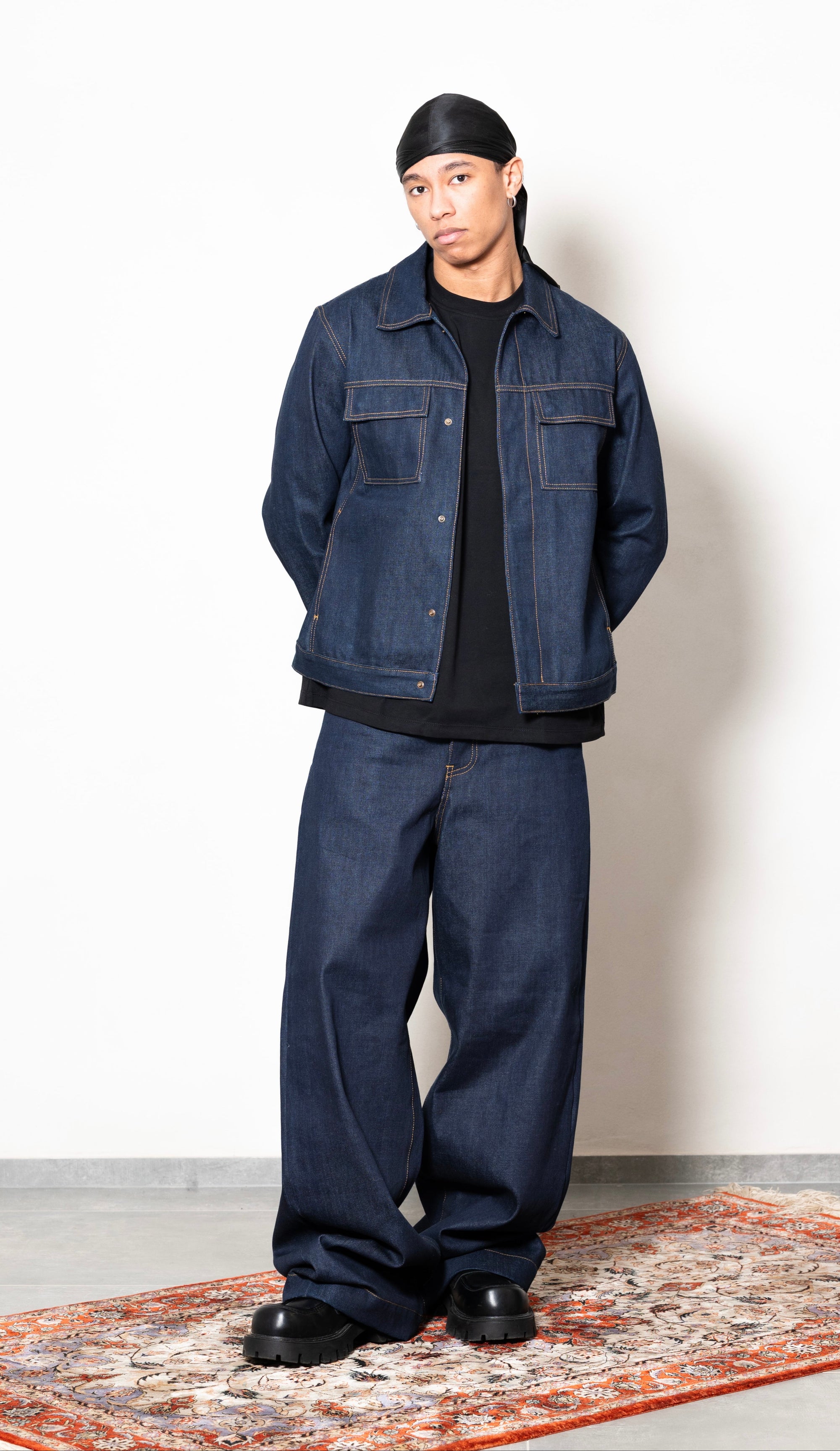 Jeans Raw Denim Selvedge Over Baggy  - PREORDER