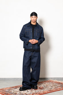 Jeans Raw Denim Selvedge Over Baggy  - PREORDER