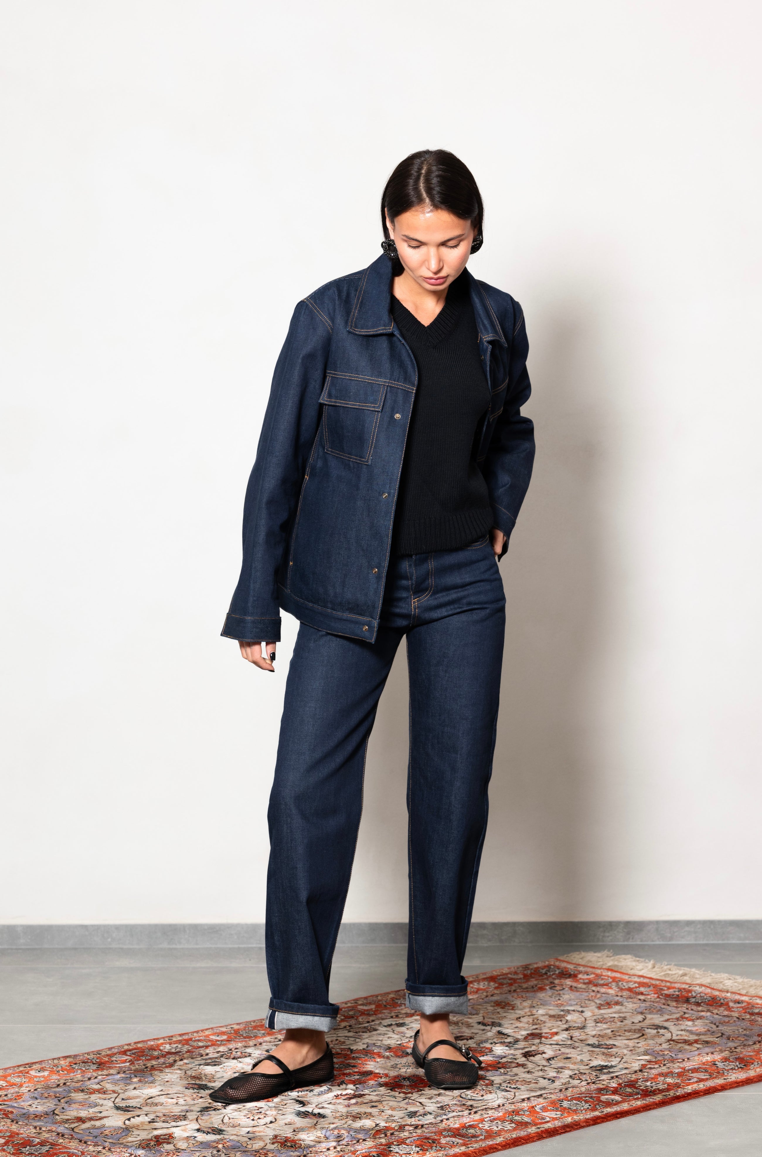 Denim Raw Selvedge Loose Fit – Preorder