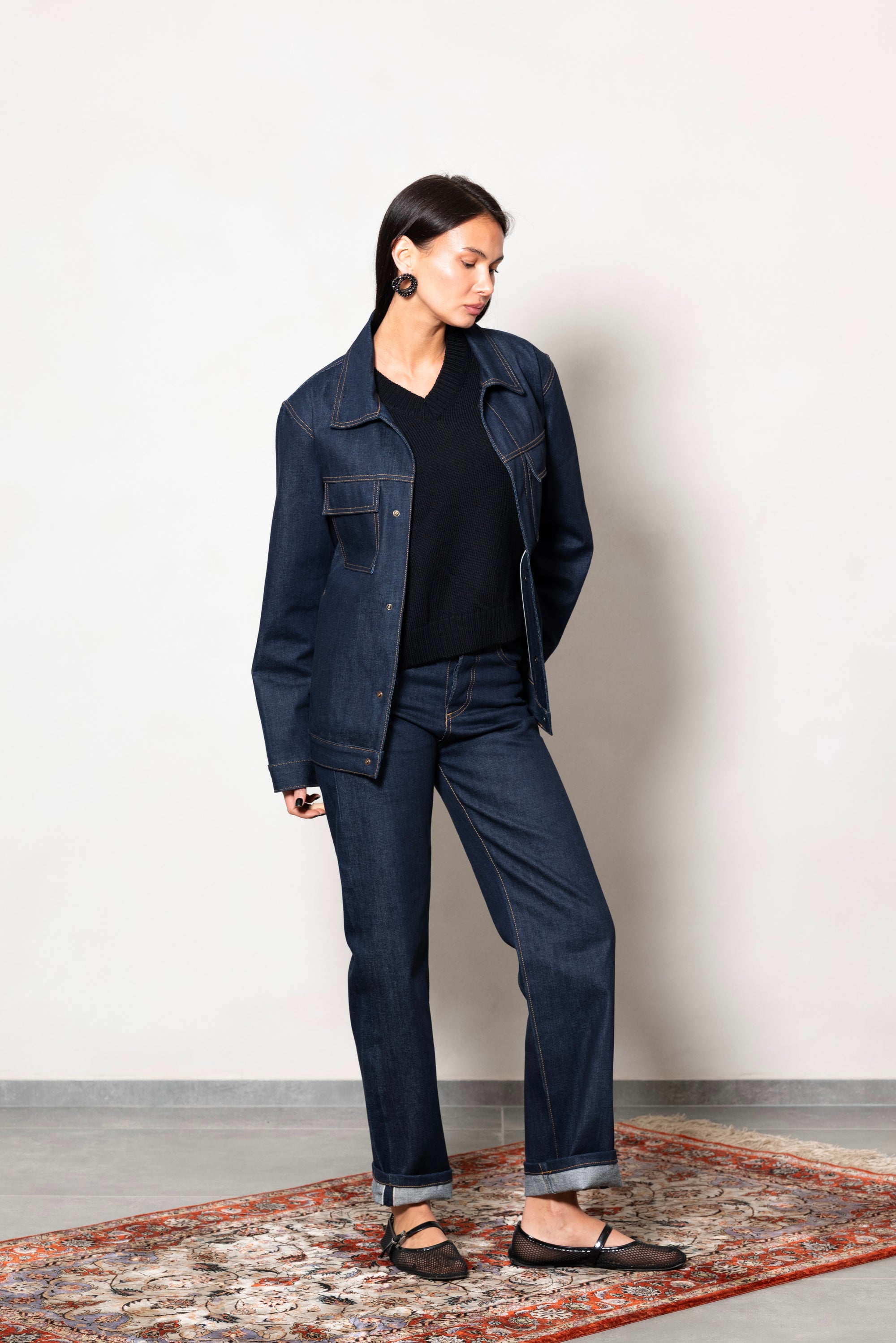 Denim Raw Selvedge Loose Fit – Preorder