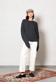 Maglione Costa Inglese in Cotone – Cropped
