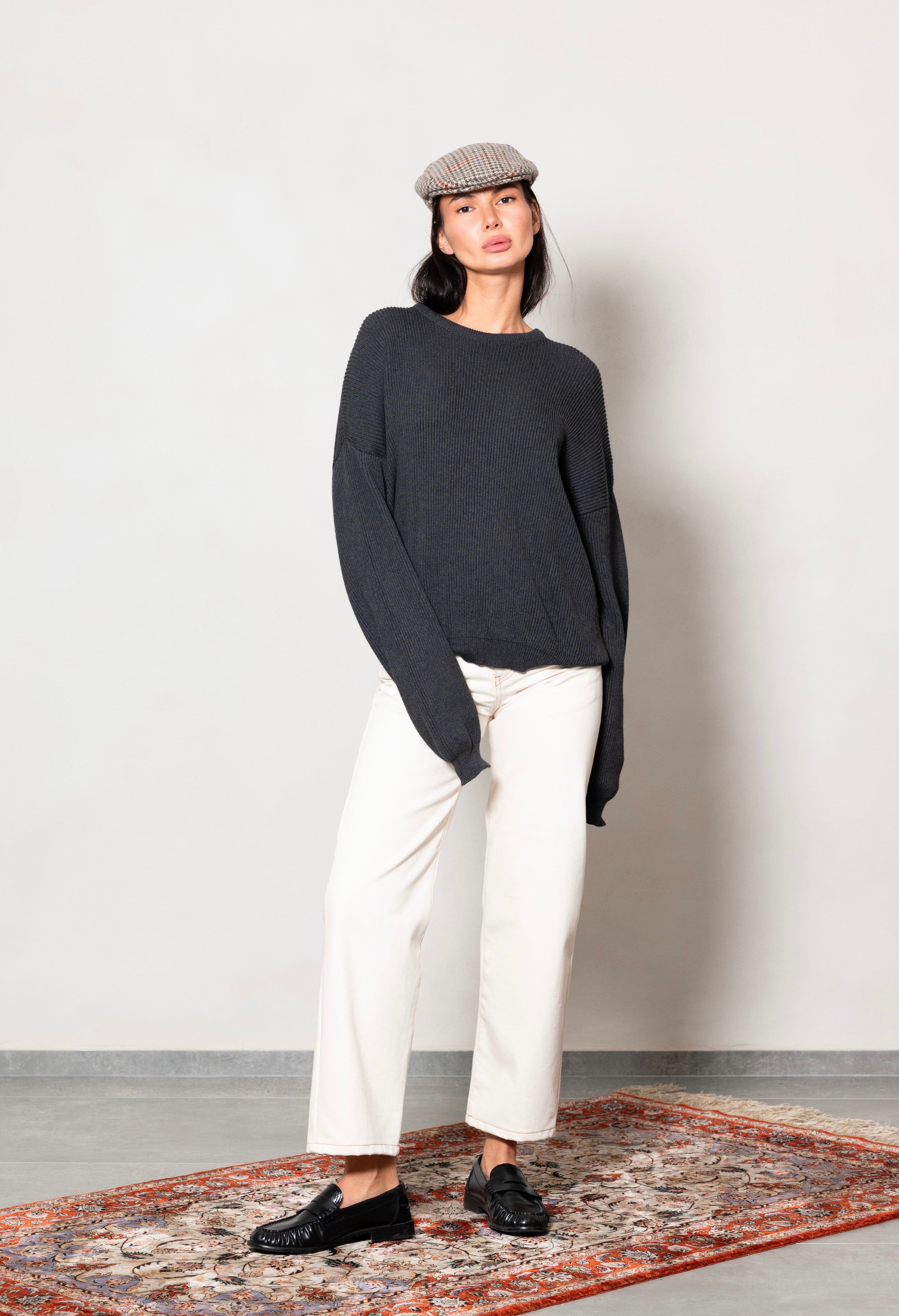 Maglione Costa Inglese in Cotone – Cropped